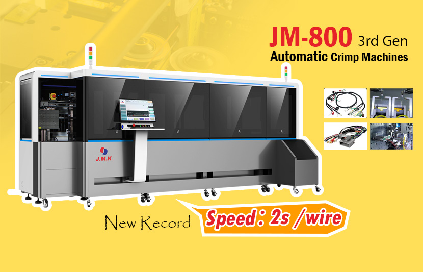JM800 Third Generation: High-End Intelligent Equipment for Secondary Wire Processing